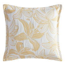 Grace Yarn-Dyed Jacquard European Pillow Sham